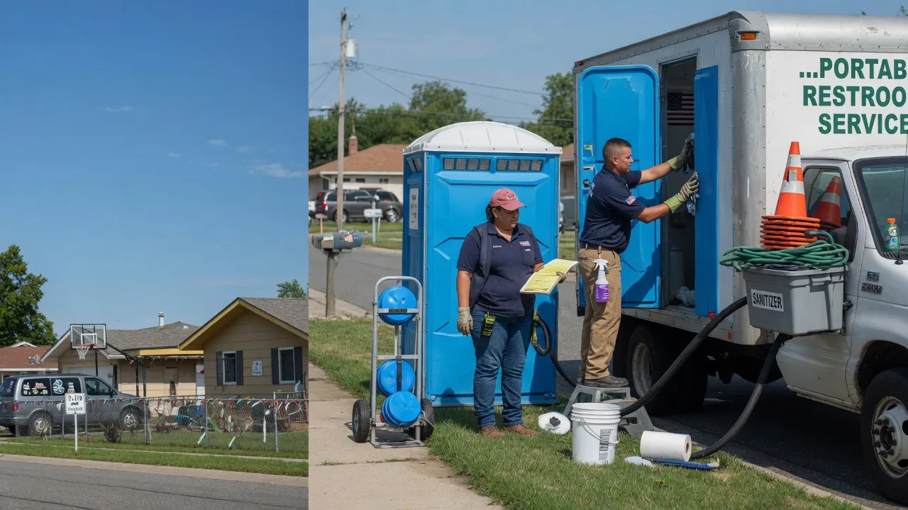 Portable Toilet Rental in Oakwood, OH near me